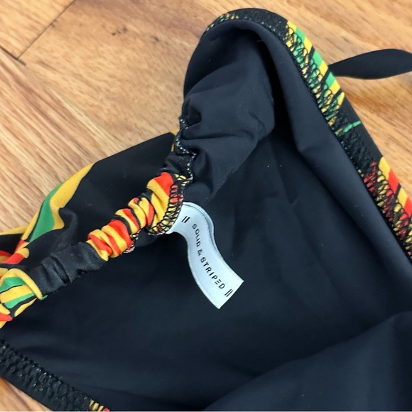 Solid & Striped The Raine Bikini Top and Bottom in Groovy Floral XS - Picture 5 of 9